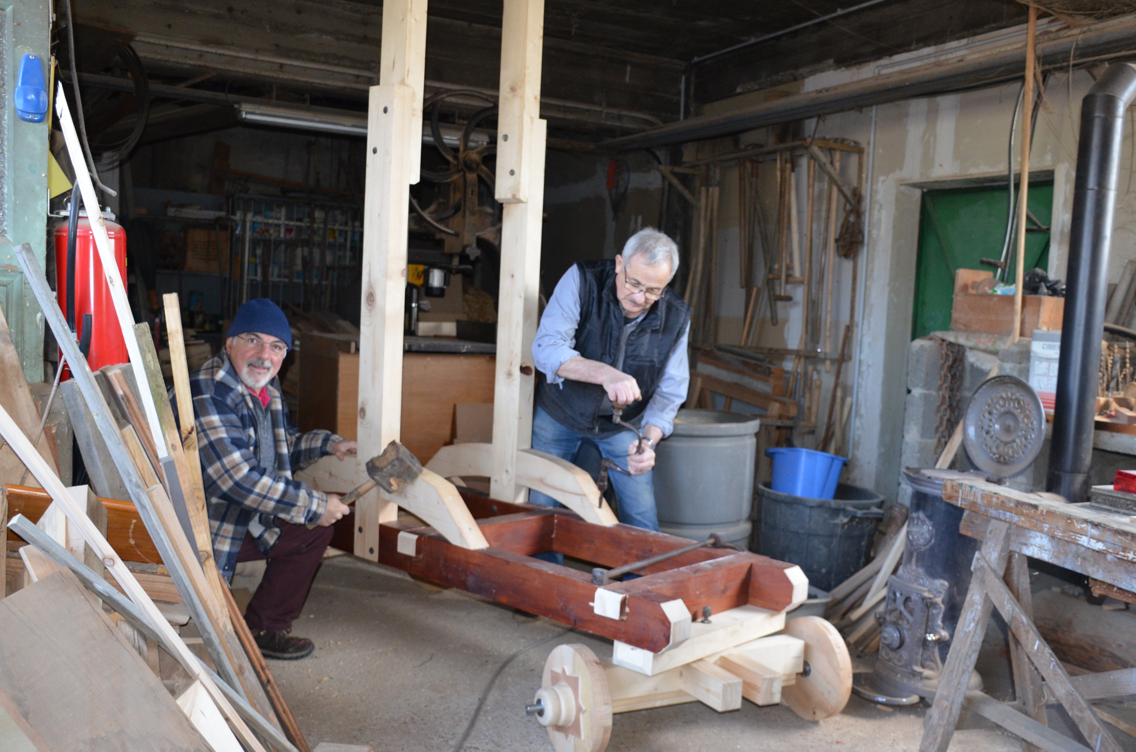 fabrication du trébuchet